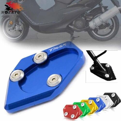 XP 530xp Motorcycle Foot Stand Side Stand Enlarger Plate Foot shelf Extension Enlarger For YAMAHA XP530 2015 2016