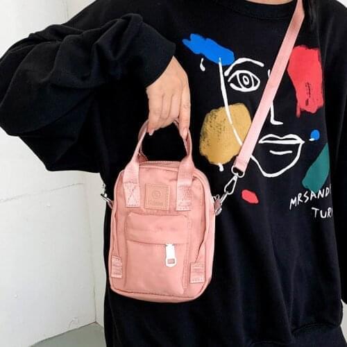 Casual Multicolor Crossbody Bag Small Mens And Womens Shoulder Bag Diagonal Small Backpack Light Messenger Phone Bag Pack