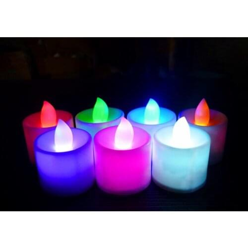 Christmas candle electronic candle lamp LED candle lamp electronic luminous candle lamp wedding birthday candle lamp