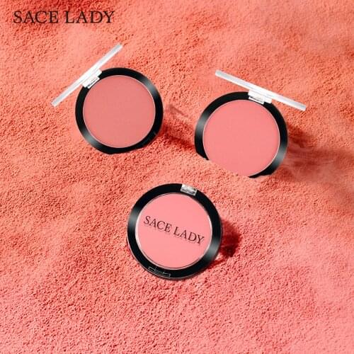 SACE LADY Single Blush Blush Mist Surface Super Texture Enhance Color, Matte Blush SL265 Makeup Goods Cosmetic Gift for Women