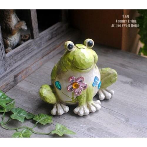Garden resin for old frog garden courtyard balcony decoration frog courtyard Animal Factory direct sale