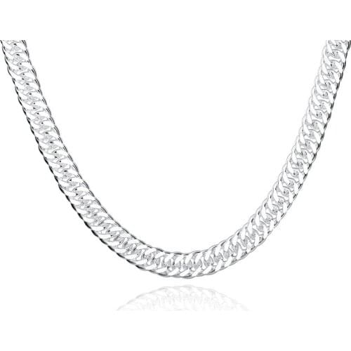 For mother Silver Plated Necklace For Women Handmade Hyperbole Design New Arrival