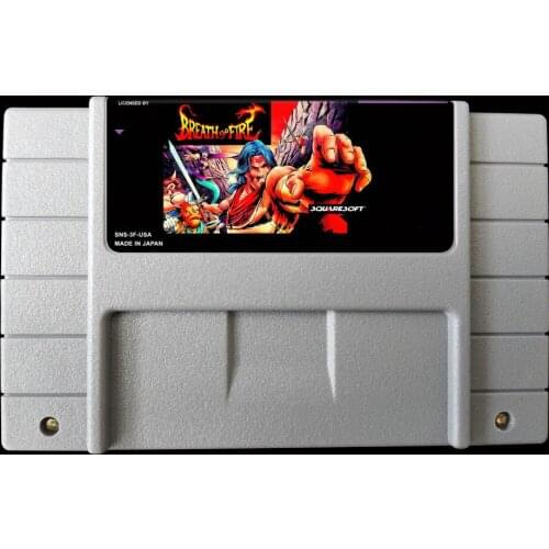 16Bit Games ** Breath of Fire 1 generation ( USA Version!! English Language!! )