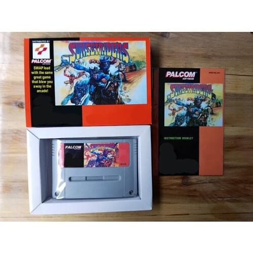 16Bit Games ** Sunset Riders ( UKV PAL Version!! Box+Manual+Cartridge!! )