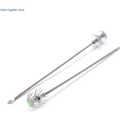 2pcs O1Pcs Double Layer Umbrella Squid Hook Fishing Tackle Fishing Hook Aconitic Jigging Hook