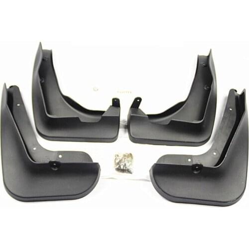 4pcs Premium Auto Front&Rear Heavy Duty Molded Flares Splash Mud Flaps Guards Fenders For BMW 1 Series 120i/130i 2008-2010