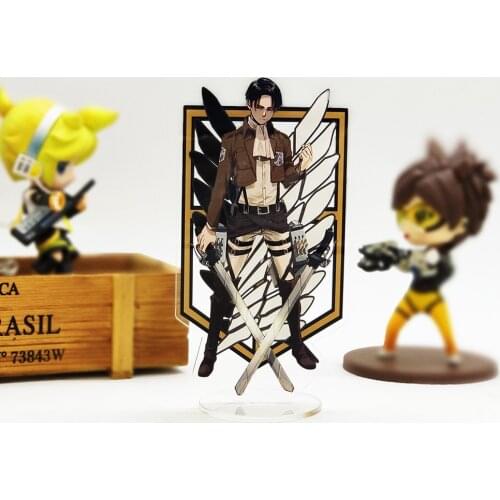 Attack on Titan Levi Wings of Liberty HF acrylic stand figure model plate holder cake topper anime Japanese