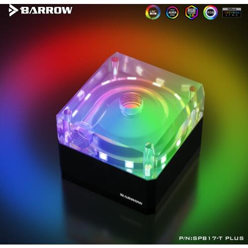 Barrow 17W Speed PWM Pump kit For BA Waterway Plate through hole LRC2.0 5V Mobo AURA SPB17-T PLUS