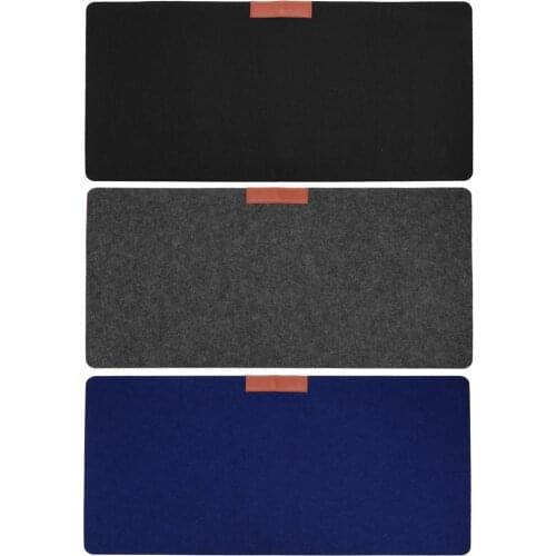 Office Computer Desk Mat Modern Table Wool Felt Laptop Cushion Desk Mat