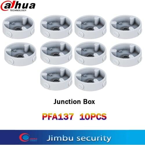 PFA137 10pcs DAHUA camera bracket wall mount Water-proof Junction Box IP Camera Brackets Camera Mounts PFA137