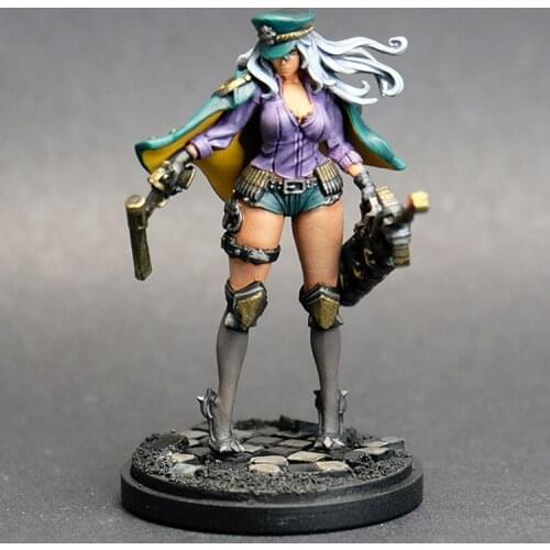 30mm Detective Twilight Knight Resin Model figure GK Fantasy theme Unassembled and unpainted kit