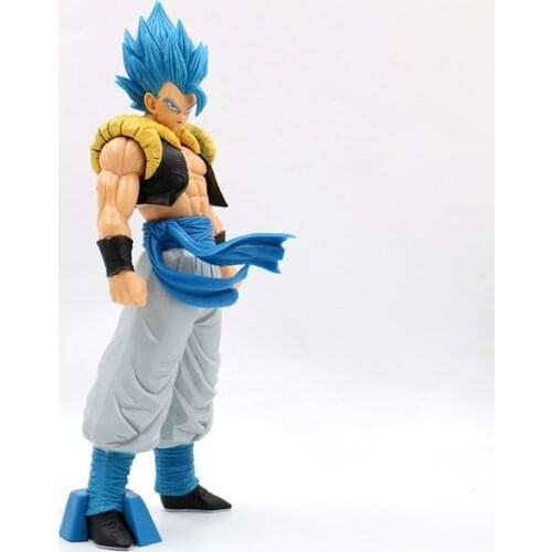 Gogeta Anime Dragon Ball Z Action Figures Super Saiyan PVC Gogeta Model Toys for Children Resolution of Soldiers Dragonball Doll