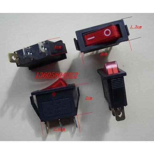Electric heater switch high power switch cake stalls ship oil heater water heater switch open loop 15A switch with lamp