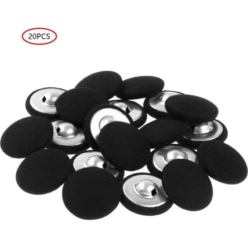 Round Covered Buttons Retro Metal Shank Botones Buckles DIY Uniform Coat Decoration Fasteners Sewing Fabric Button for Clothing