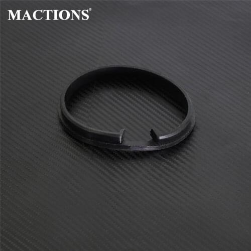 Motorcycle Speedometer Trim Bezel Grommets Rubber Black For Harley Sportster XL 883 1200 Dyna Street Bob Low Rider models