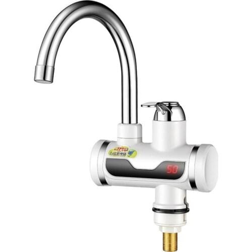 New Electric Kitchen Water Heater Tap Instant Hot Water Faucet Heater Cold Heating Faucet Tankless Instantaneous Water Heater