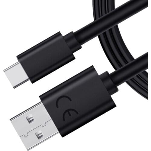 Original 3A USB Type C Fast Charging Cable For Moto P50 P30 Note P30 Play G 5G Plus G7 Plus Power G9 Plus Z Z3 Play Black Wire