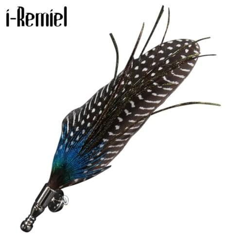 I-Remiel Long Needle Brooch Scarf Feather Brooch Korean Mens Jewelry Fabric Brooches and Pins Korea Suit Wedding Accessories