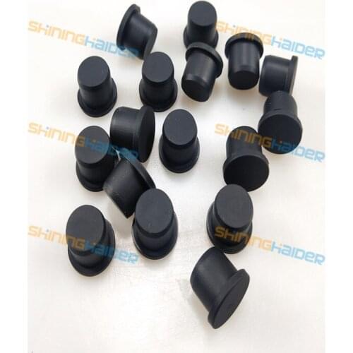 50PCS diameter 12mm insert depth 10mm solid silicone plugs waterproof plugs tube plugs silicone stopper waterproof stopper