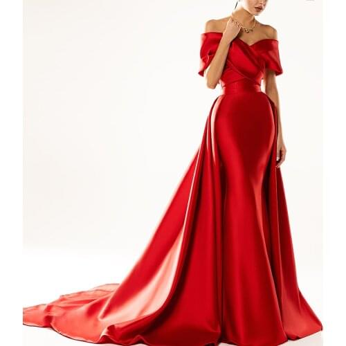 Lavender Mermaid Evening Dresses Long Luxury 2021 Women Elegant Bodice Ball Gowns Sweetheart Spaghetti Celebrity robes de soirée