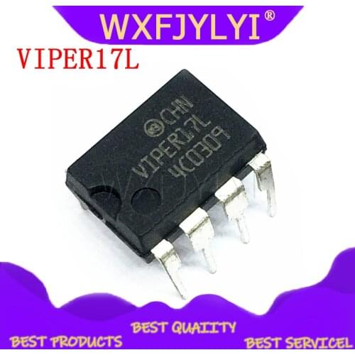 10pcs/lot VIPER17L VIPER17H DIP-8 VIPER17 DIP8 VIPER17LN DIP