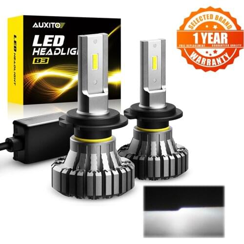 2PCS H4 CSP LED Head Lights Lamp for Car H7 9005 9006 H8 H11 Car Headlight Bulbs Fanless Automotive Fog Lamp Hir2 9012 12V 24V
