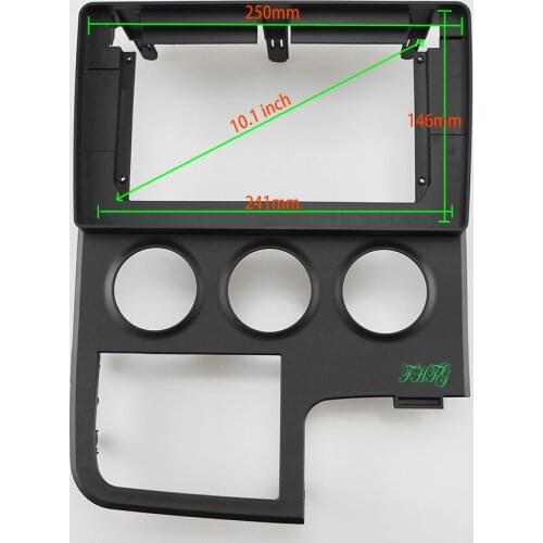 10.1 inch Fasxia Car Audio Frame Car Radio Fascia,gps navigation fascia panel is suitable 2019 TOYOTA HIACE
