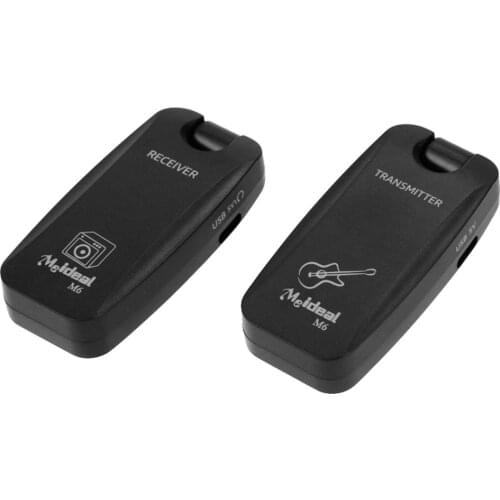 Wireless Guitar System Electric Guitars Transmitter and Receiver Set Built-in Rechargeable Battery Guitar Wireless System