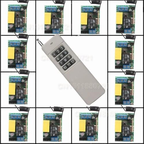 3000M wireless switch 220V 1CH Wireless Receiver&Transmitter 1CH10A output state is adjustable
