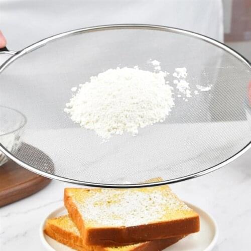 Stainless Steel Splatter Screen For Frying Pans Mesh Guard For Kitchen Cooking Hot Oil Splash Splatter With Wooden Handle