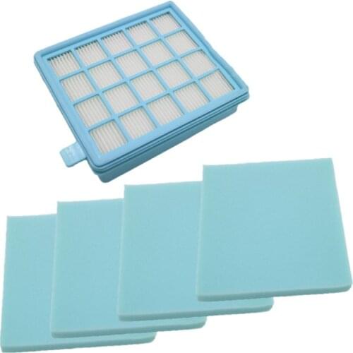 5pcs/lot Filter Mesh HEPA FILTER BUFFALO-MISTRAL For Philips Vacuum Cleaner part FC8470 FC8471 FC8472 FC8473 FC8474 FC8476 FC847