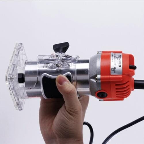 30000rpm Wood Router Tool Combo Kit Electric Woodworking Machines Power Carpentry Manual Trimmer Tools With Milling Cutter