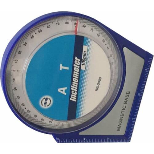 100mm Meter Inclinometer Angle Finder Protractor With Magnetic Base