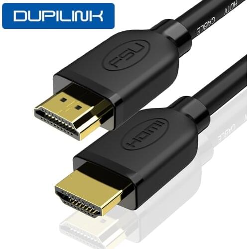 DUPILINK HDMI-compatible Extension Cable 2.0 4K Male to Male Cable for HDTV Nintend Switch PS4/3 HDMI-compatible Extender