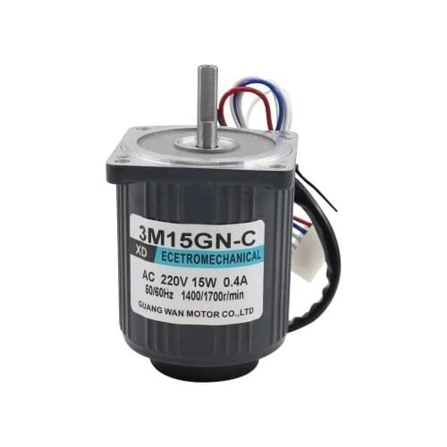 AC220V 15W 1400/2800rpm 3M15GN-CC miniature motor speed controller with mechanical equipment/Power Tools/DIY Accessories motor