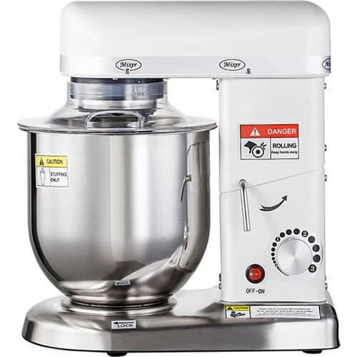 Multifunctional 7L Stand Mixer Fresh Milk Maker Commercial Kneading Mixer Chef Machine Whisk Cream Milk Cover Machine
