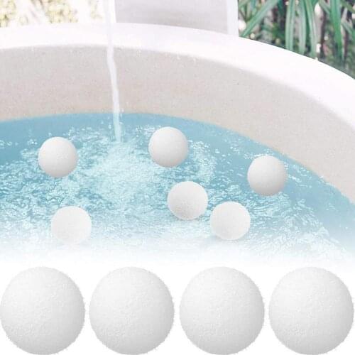Washable Swimming Pool Elastic Filter Sponge Core Ball Scum Filter Aquarium Eliminating Tool Reusable Pump V2E6