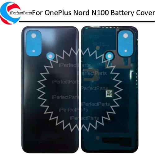 Original For OnePlus Nord N100 Battery Back Cover Housing Rear Door Case For One Plus N100 1+ N100 Back Housing
