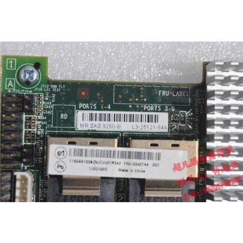Genuine original LSI 9260-8i 512M cache + battery 6GB SAS array card 6T 8t RAID5