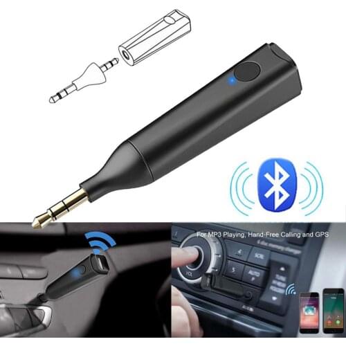 Ostart Bluetooth 5.0 Stereo Audio Adapter 3.5mm A2DP Handsfree Music Receiver For Car Music Headphone Reciever