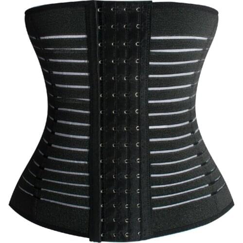 Belts for Women Waist Trainer Body Shaper Tummy 4-breasted Ultra-high Waist 15-buckle Non-curling Steel Abdomen Waist Belt