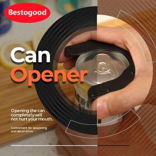 Go Drink Easy Use Can Opener Beer Bar Tool Kitchen Accessories Convenient Quick Mini