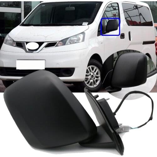 Roavia 3/5Wire For NISSAN NV200 2010-2018 Auto Side Rearview mirror Outside Rearview mirror with Electric adjust heating or not