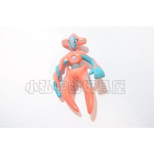 TOMY Pokemon Action Figure 4CM Doll Doll Deoxys Old Model Toy Decoration