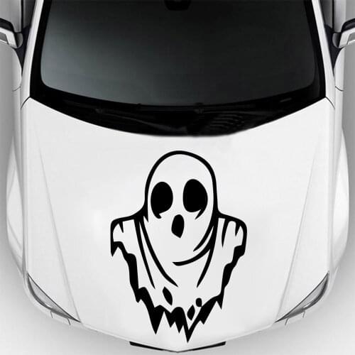 Cartoon Ghost Car Stickers Truck Suvs Motorcycle Car Styling Vinyl Decals