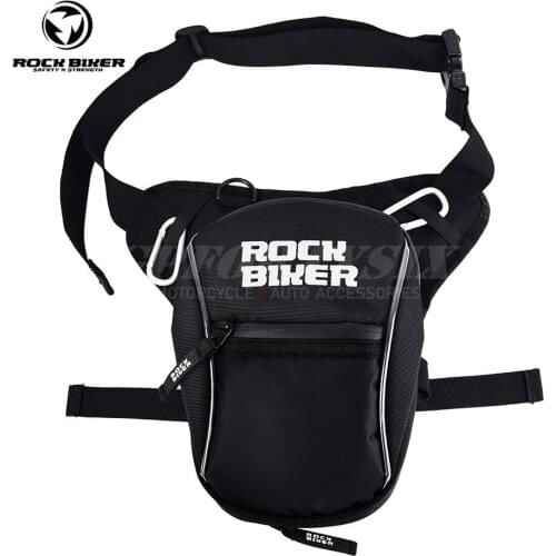 ROCKBIKER Oxford Cloth Motorcycle Waist Bags Waterproof Motorcycle Leg Bag Portable Motorbike Backpack For Outdoor Sports