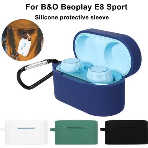 Protective Case with Hook for Bang Olufsen Beoplay E8 Sport Wireless Earphone