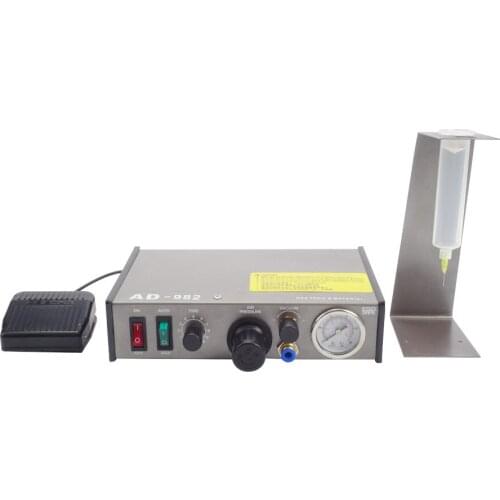 5 pcs AD-982 high-precision Semi-Automatic Glue Dispenser PCB Solder Paste Liquid Controller Dropper Fluid dispenser