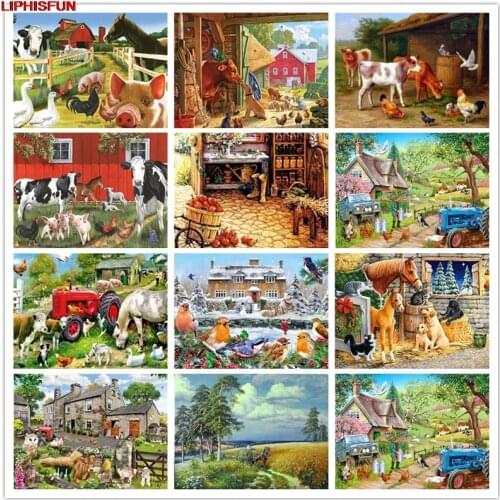 5D Full Drill Diy Diamond Painting Cross Stitch Resin Square/round Diamond Embroidery Decoration the new 2019 picture animal pig