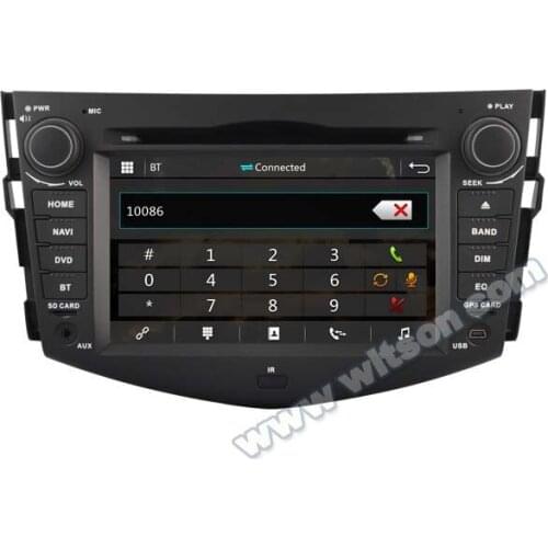 7" Capacitive Touch Screen Special Car DVD for Toyota RAV4 XA30 2008 2009 2010 2011 with Front DVR Camera Support